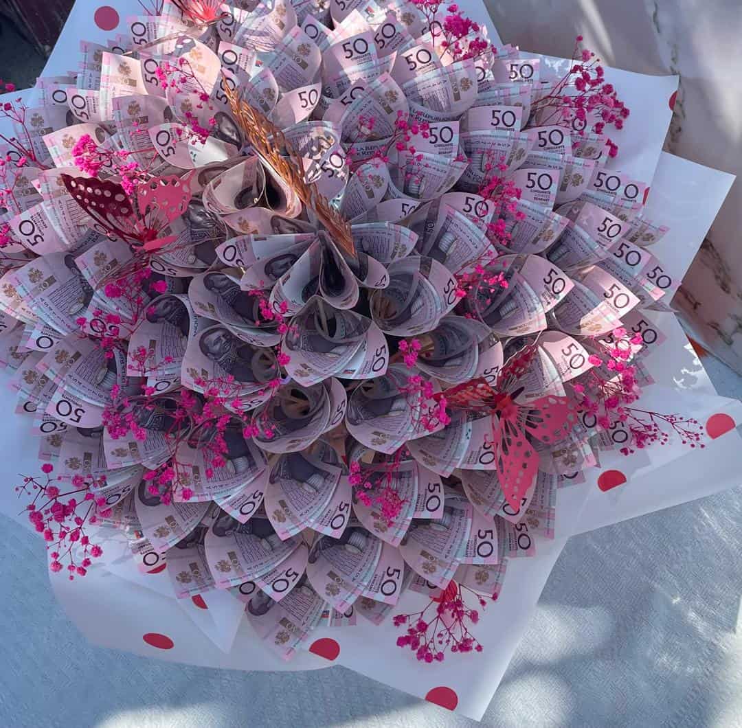 Bouquets de billets